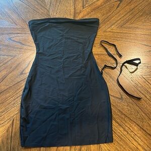 Black Fitted Slip